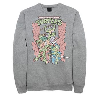 Men's Nickelodeon Teenage Mutant Ninja Turtles Retro Skate Fleece Sweatshirt
