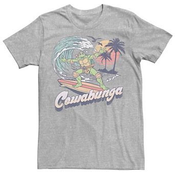 Men's Nickelodeon Teenage Mutant Ninja Turtles Michelangelo Surfing Graphic Tee