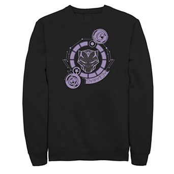 Big & Tall Marvel Wakanda Forever Shuri Black Panther Tech Suit Icon Fleece Sweatshirt