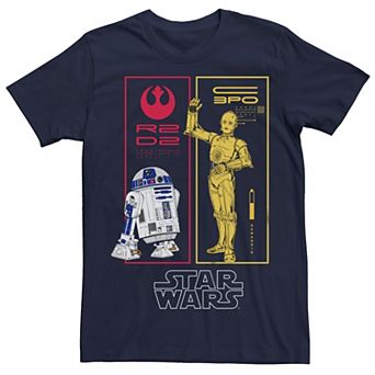 Men's Star Wars R2D2 & C3PO Frames Graphic Tee