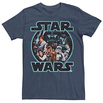 Men's Star Wars OG Cast Badge Graphic Tee