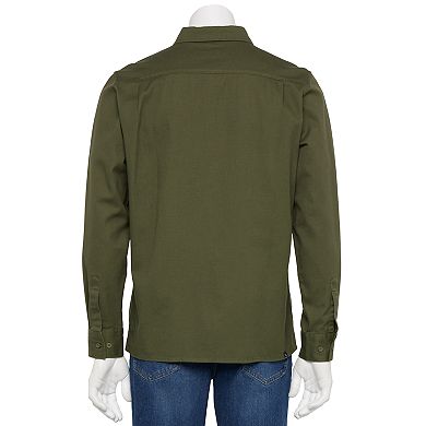 Men's Vans® Solid Lokkit Long Sleeve Woven Shirt
