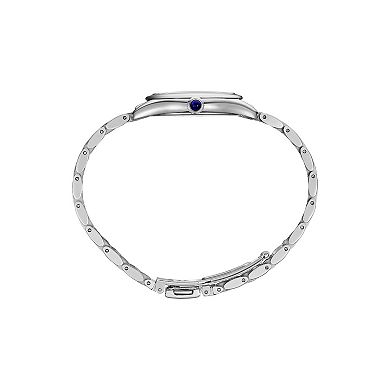Seiko Women's Essentials Stainless Steel Quartz White Dial Watch - SUR537