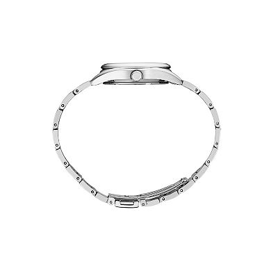 Seiko Women's Essentials Stainless Steel Quartz Blue Dial Watch - SUR531