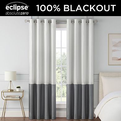 eclipse Magnitech 2-Pack Allure Colorblock Blackout Window Curtains