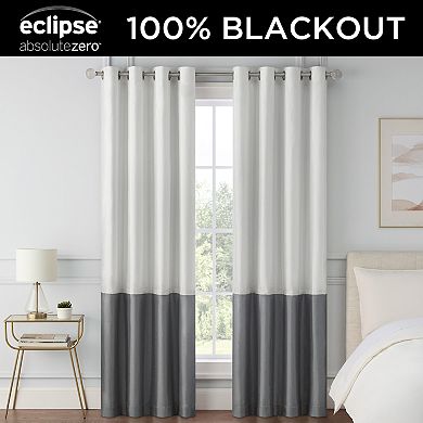 eclipse Magnitech 2-Pack Allure Colorblock Blackout Window Curtains