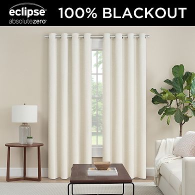 eclipse Magnitech Sam 100% Blackout 2-Window Curtain Panels