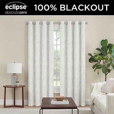 eclipse Magnitech 2-Pack Botanical Blackout Window Curtains