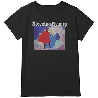 Disney's Sleeping Beauty Dancing Portrait Girls Plus Size Graphic Tee