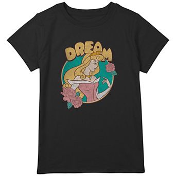 Disney's Sleeping Beauty Aurora Bubble Dream Flower Girls Plus Size Graphic Tee