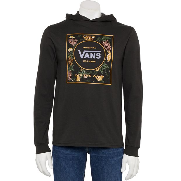 Vans long hot sale sleeve hoodie