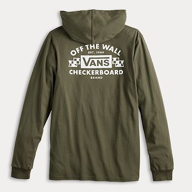 Men's Vans® Long Sleeve Hooded Graphic Knit Top