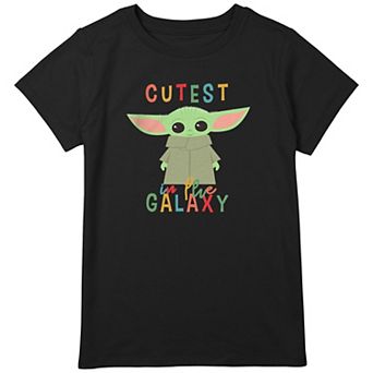Girls Star Wars The Mandalorian The Child Cutest In The Galaxy Graphic Tee