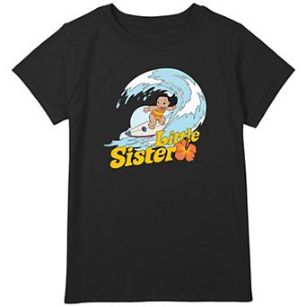Girls Disney Lilo & Stitch Nani And Lilo Sisters Forever Graphic Tee