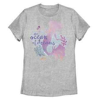 Disney's The Little Mermaid Live Action Juniors' An Ocean Of Dreams Graphic Tee