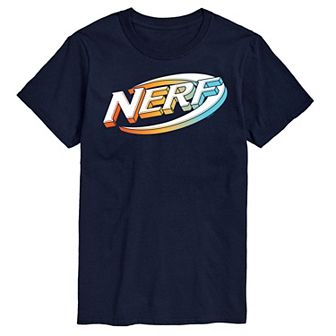 Big & Tall Nerf 3D Logo Graphic Tee
