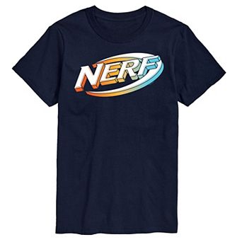 Big & Tall Nerf 3D Logo Graphic Tee