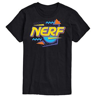 Big & Tall Nerf 90's Sprinkle Logo Graphic Tee