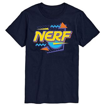 Big & Tall Nerf 90's Sprinkle Logo Graphic Tee