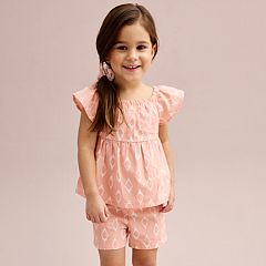 V-Neck Hardware One-Piece Swimsuit
