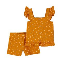 V-Neck Hardware One-Piece Swimsuit