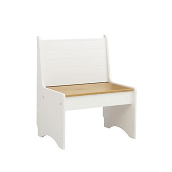 Linon Linson Small Back Rest Bench with Storage