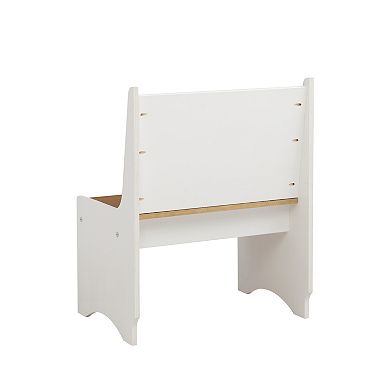 Linon Linson Small Back Rest Bench with Storage