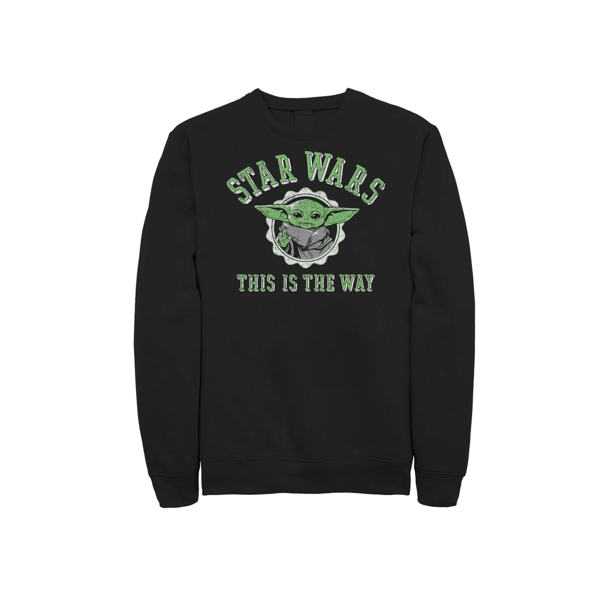Big & Tall Star Wars The Mandalorian Varsity Child Fleece Sweatshirt, Mens