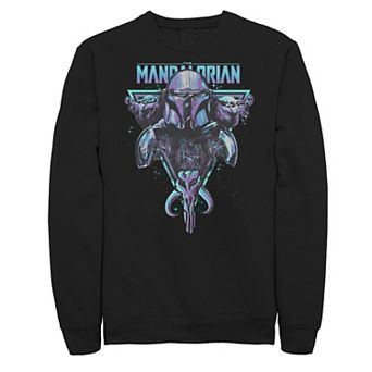 Big & Tall Star Wars The Mandalorian Mando Triangle Fleece Sweatshirt