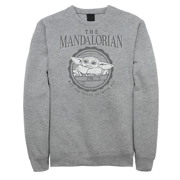 The Mandalorian - Grogu Multi - Men's Fleece Hoodie Sweatshirt