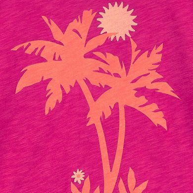 Girls 4-14 Carter's Good Vibes Pocket Tee