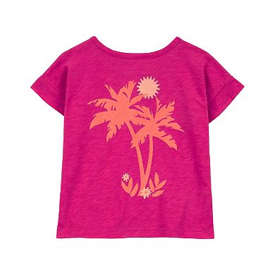 Girls 4-14 Carter's Good Vibes Pocket Tee