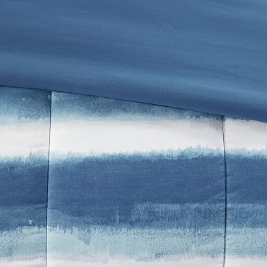Madison Park Essentials Watercolor Stripe Comforter Set
