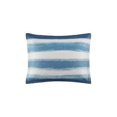 Madison Park Essentials Watercolor Stripe Comforter Set