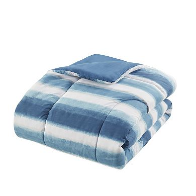 Madison Park Essentials Watercolor Stripe Comforter Set
