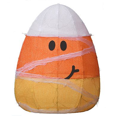 National Tree Company Candy Corn Mummy Halloween Decoration