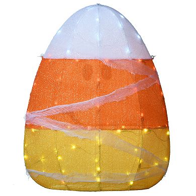 National Tree Company Candy Corn Mummy Halloween Decoration