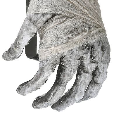 National Tree Company Hanging Halloween Zombie Mummy Hand