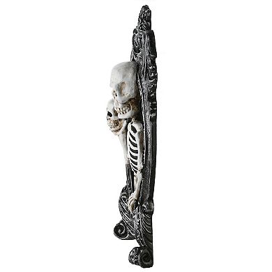 National Tree Company Halloween Ghost Skeleton on Throne
