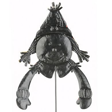 National Tree Company Harvest Girl Scarecrow Metal Stake