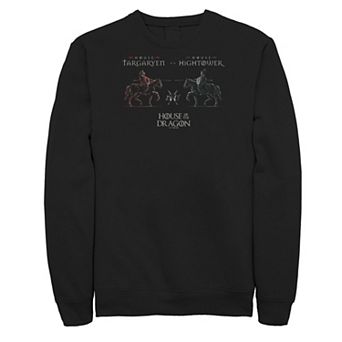 Big & Tall House Of The Dragon Targaryen VS Hightower Fleece Sweatshirt