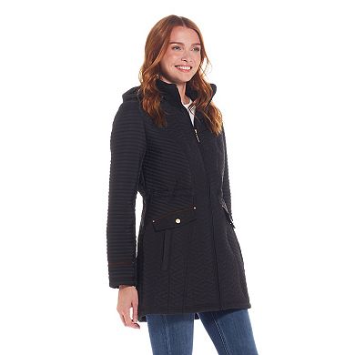 Women's Weathercast Quilted Walker with Faux Suede Details