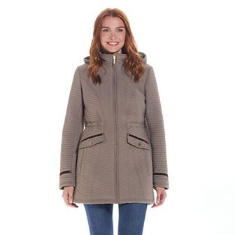 Women's Weathercast Quilted Walker with Faux Suede Details