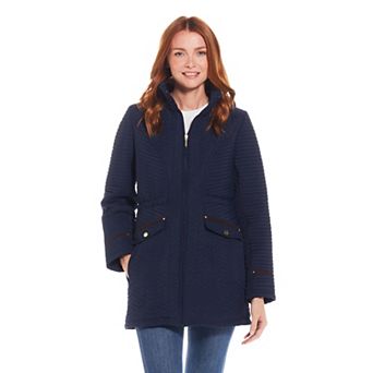 Women's Weathercast Quilted Walker with Faux Suede Details