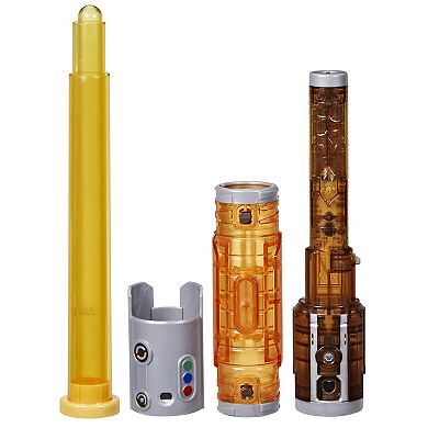 Star Wars Lightsaber Forge Kyber Core Jedi Knight Yord Fandar Electronic Lightsaber by Hasbro