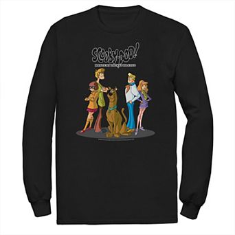 Big & Tall Scooby-Doo Mystery Incorporated Mystery Gang Portrait Long Sleeve Graphic Tee