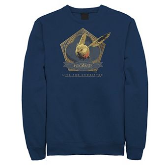 Big & Tall Harry Potter Hogwarts Legacy Bird Live The Unwritten Graphic Fleece Pullover