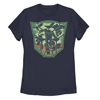 Juniors' Transformers Rise of the Beasts Jungle Autobots Logo Graphic Tee