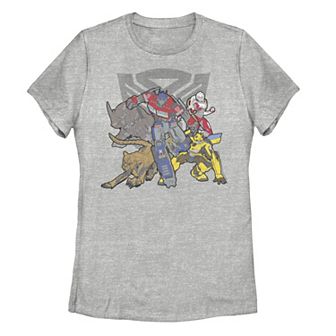 Juniors' Transformers Rise of the Beasts Autobots Team Logo Graphic Tee