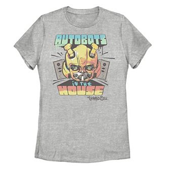 Juniors' Transformers Rise of the Beasts Bumblebee Autobots in the House Graphic Tee